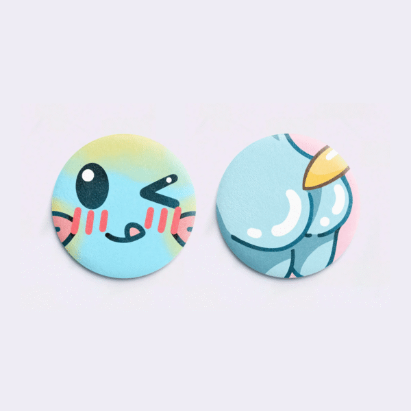 Plush Pin Badges
