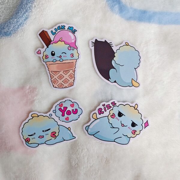 Puffball Meme Stickers - Image 2