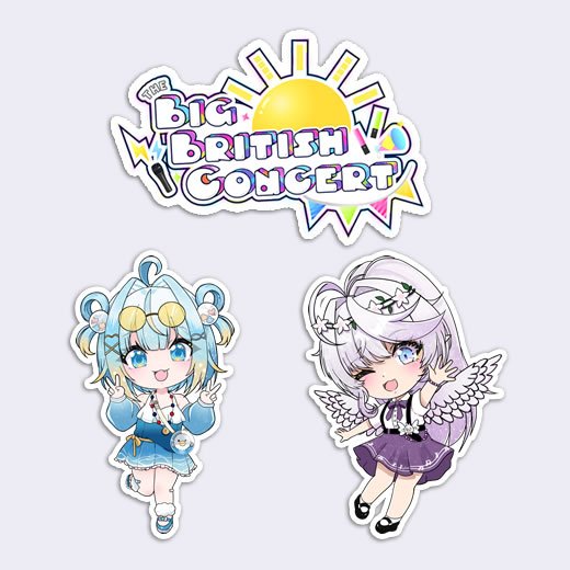 VeXpo BBC Sticker set (3 pcs)