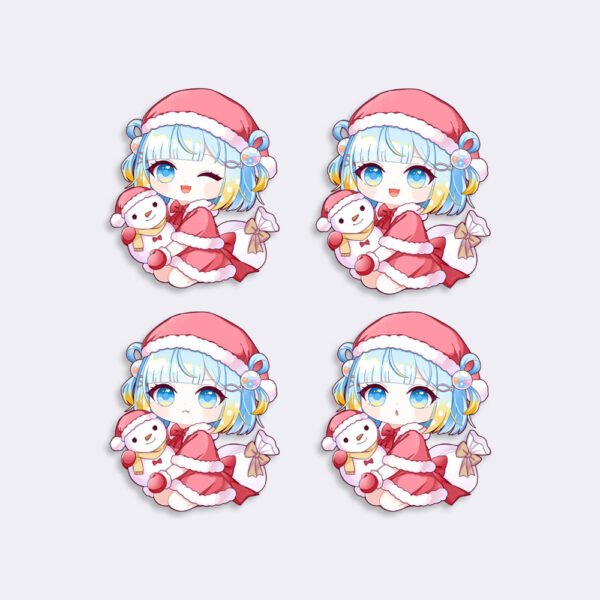 Penny Puffball Christmas Chibi Die-Cut Sticker Pack