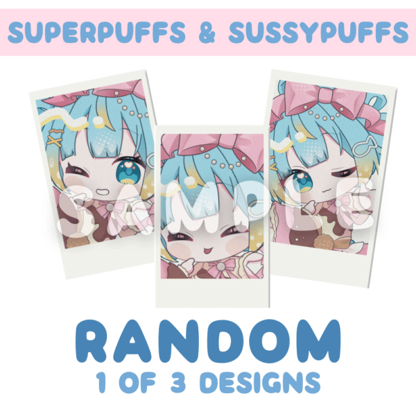 SuperPuff exclusive tier gift: Penny Chekki Style Photocard (Random)
