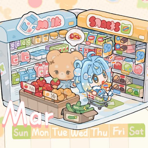 Penny Calendar 2026 - March