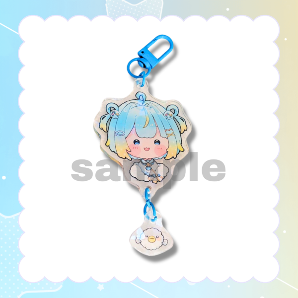 Penny & Alex Acrylic Charm