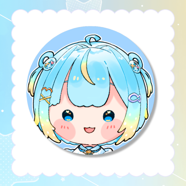 Penny Goofy Smile Pin Badge