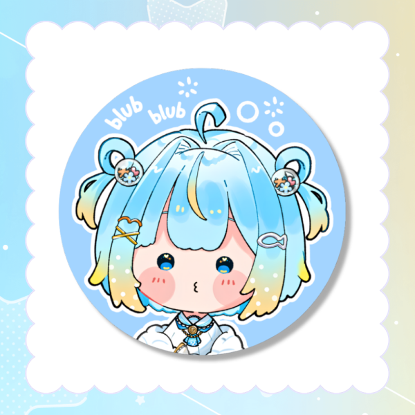 Penny blub blub Pin Badge